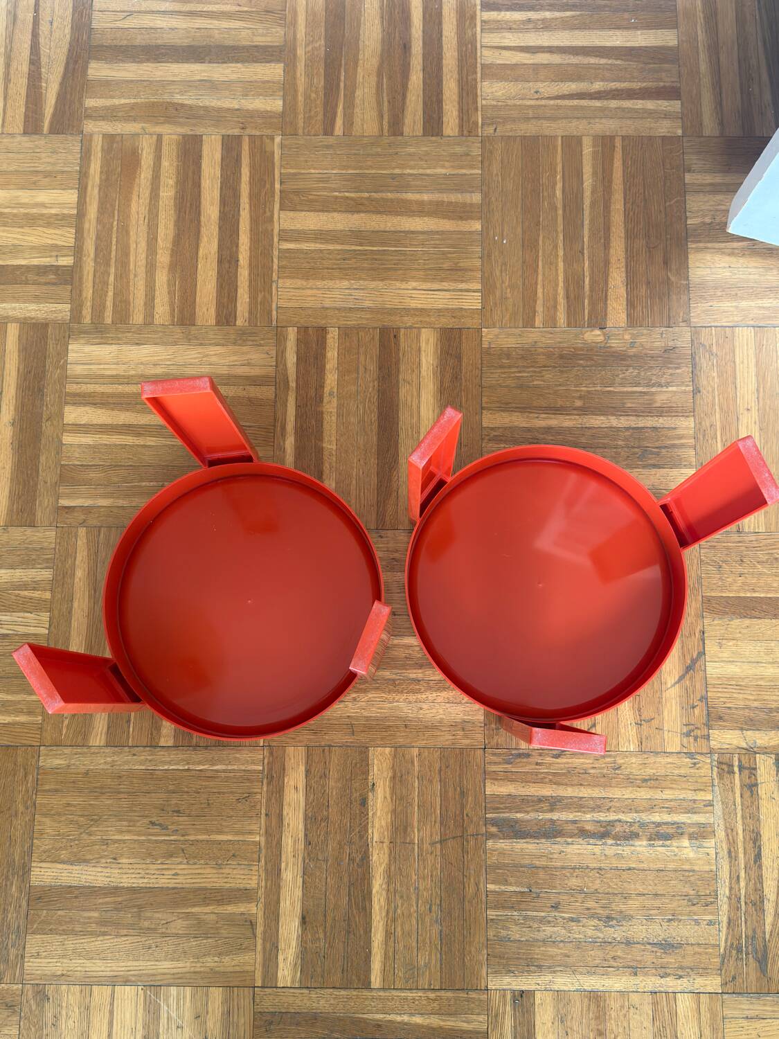 Set of 2 coffee tables from Prisunic.