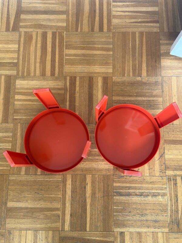 Lot de 2 tables basses Prisunic