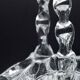 Barovier Rostrato Murano Italian glass basket centerpiece vase, 1940s