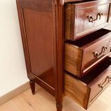 Commode d'entre deux de style Louis XVI en acajou XX siècle
