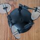 Industrial style Black 3 spot floodlight flush mount ceiling lamp