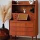Vintage 1960s Scandinavian teak secretary | Denmark