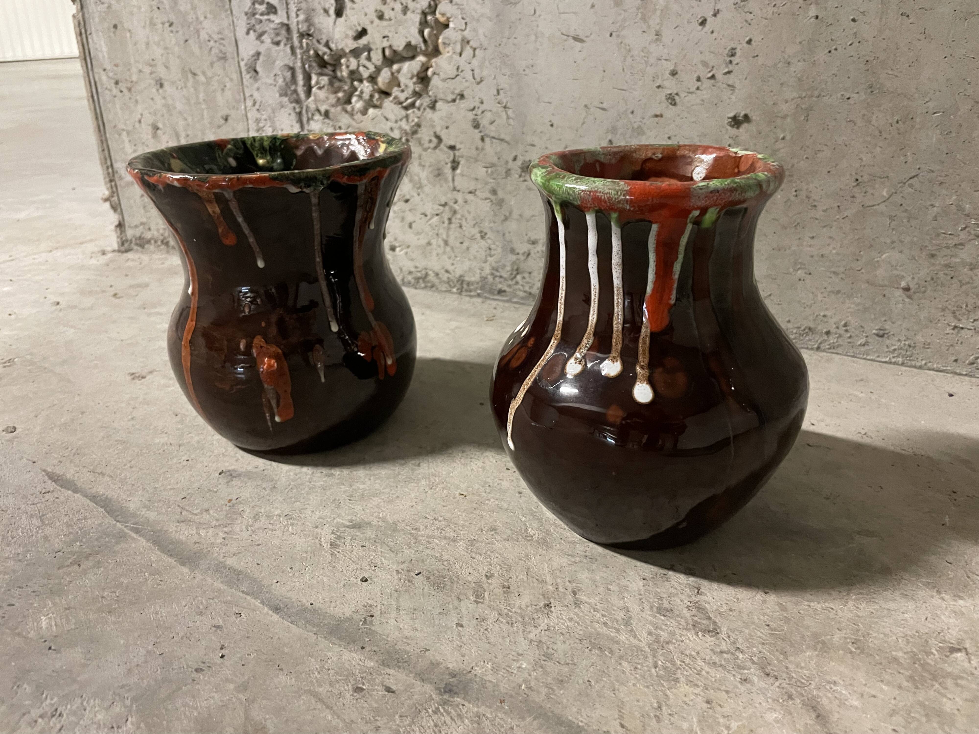 Pair of vases Vallauris