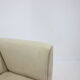 Fauteuil pivotant beige de Suède pour Asko, 1970