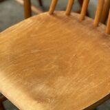 Ensemble de 4 chaises scandinaves à dossier fuseau