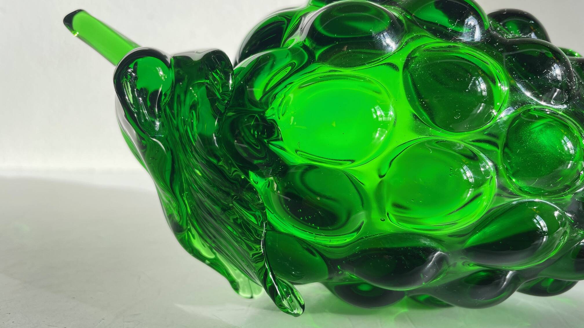 Grappe de RAISIN Verre Vert VINTAGE