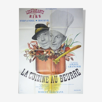 Bourvil Fernandel butter kitchen displays vintage 120x160
