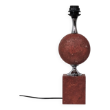 Travertine lamp foot Barbier 70'