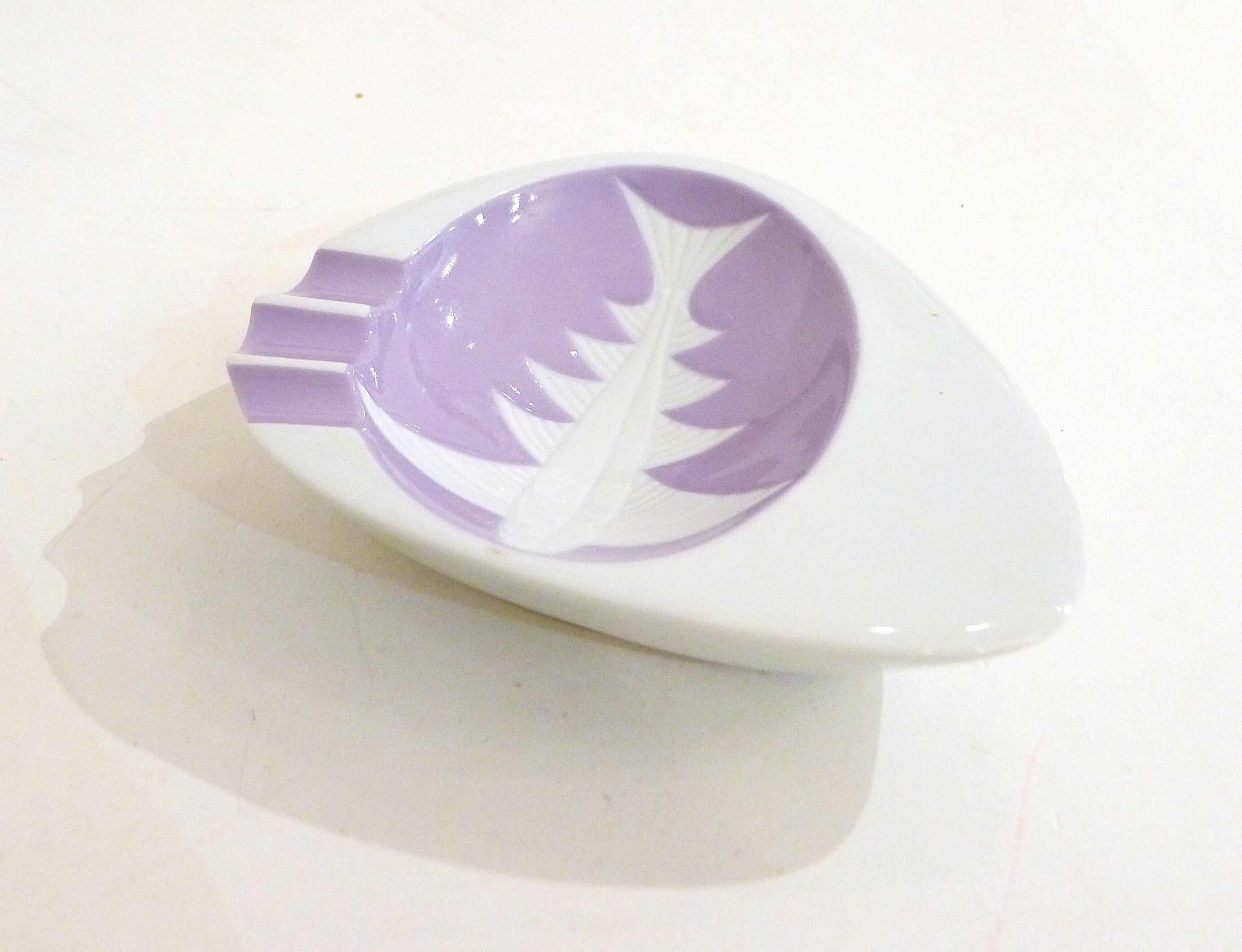 Stylized fish ashtray 1960'