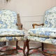 PAIR OF WALNUT ARMCHAIRS FROM THE LOUIS XV XVIII CENTURY