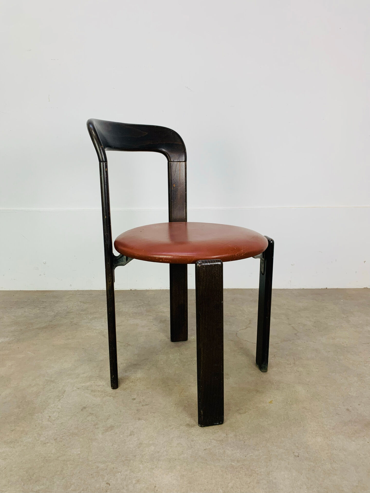 4 Bruno Rey chairs for Dietiker, workshop "Chair from Stein am Rhein"