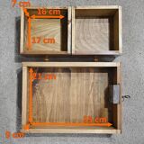 Petit Bureau à Gradin en Merisier Blond, style Louis Philippe – Fin XIXe