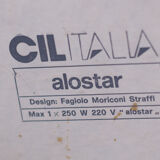 Postmodern floor lamp Fagiolo Moriconi for Cil Italia 1970s