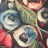 Bouquet of Flowers, oil on canvas, signed