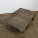 Industrial plant pallet coffee table