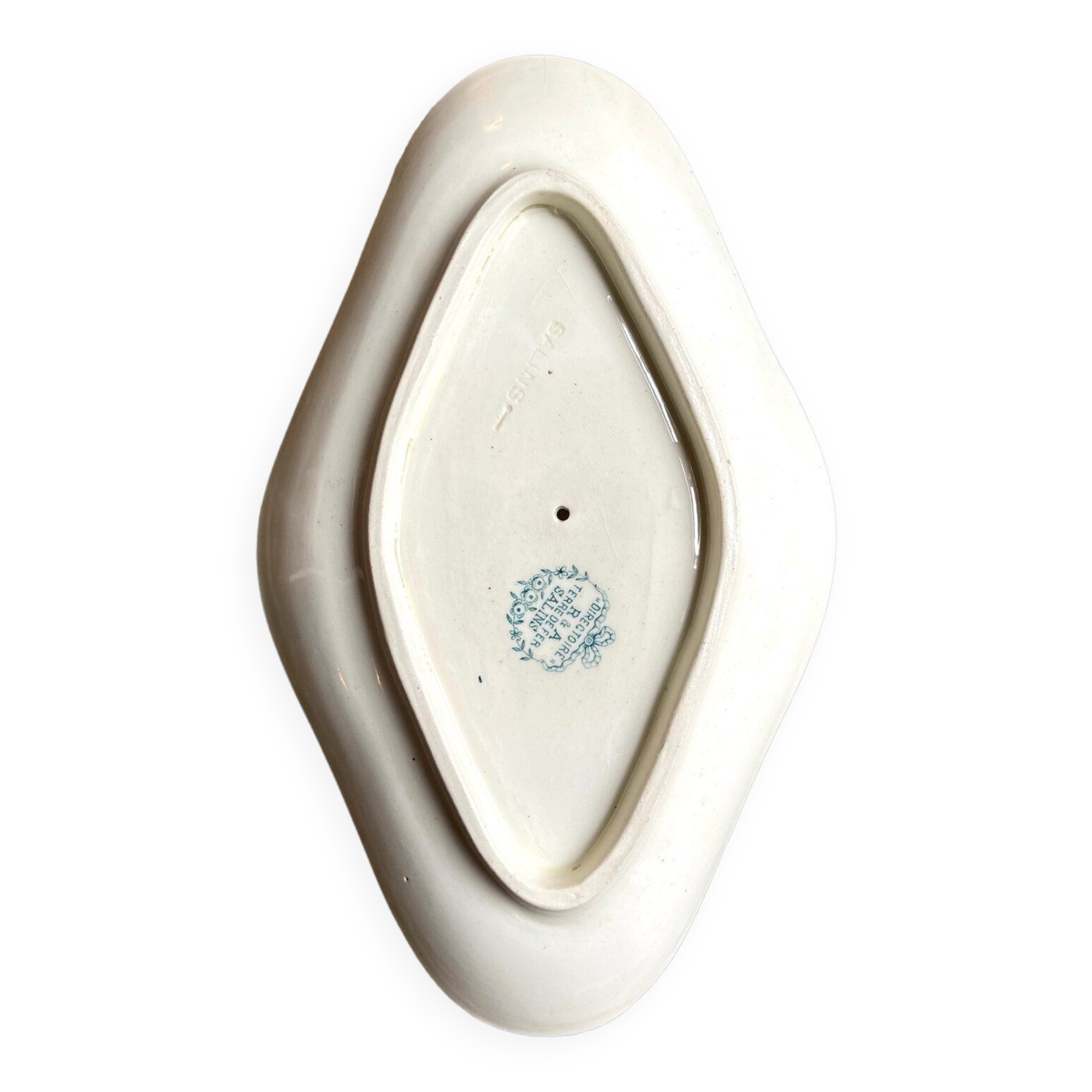 Saucière Salins en terre de fer, service "Directoire"