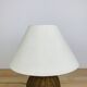 Lampe boule rotin années 60, vintage