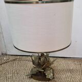 table lamp, bronze foliage Circa 1960