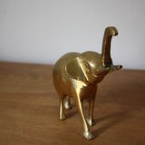 Vintage brass elephant