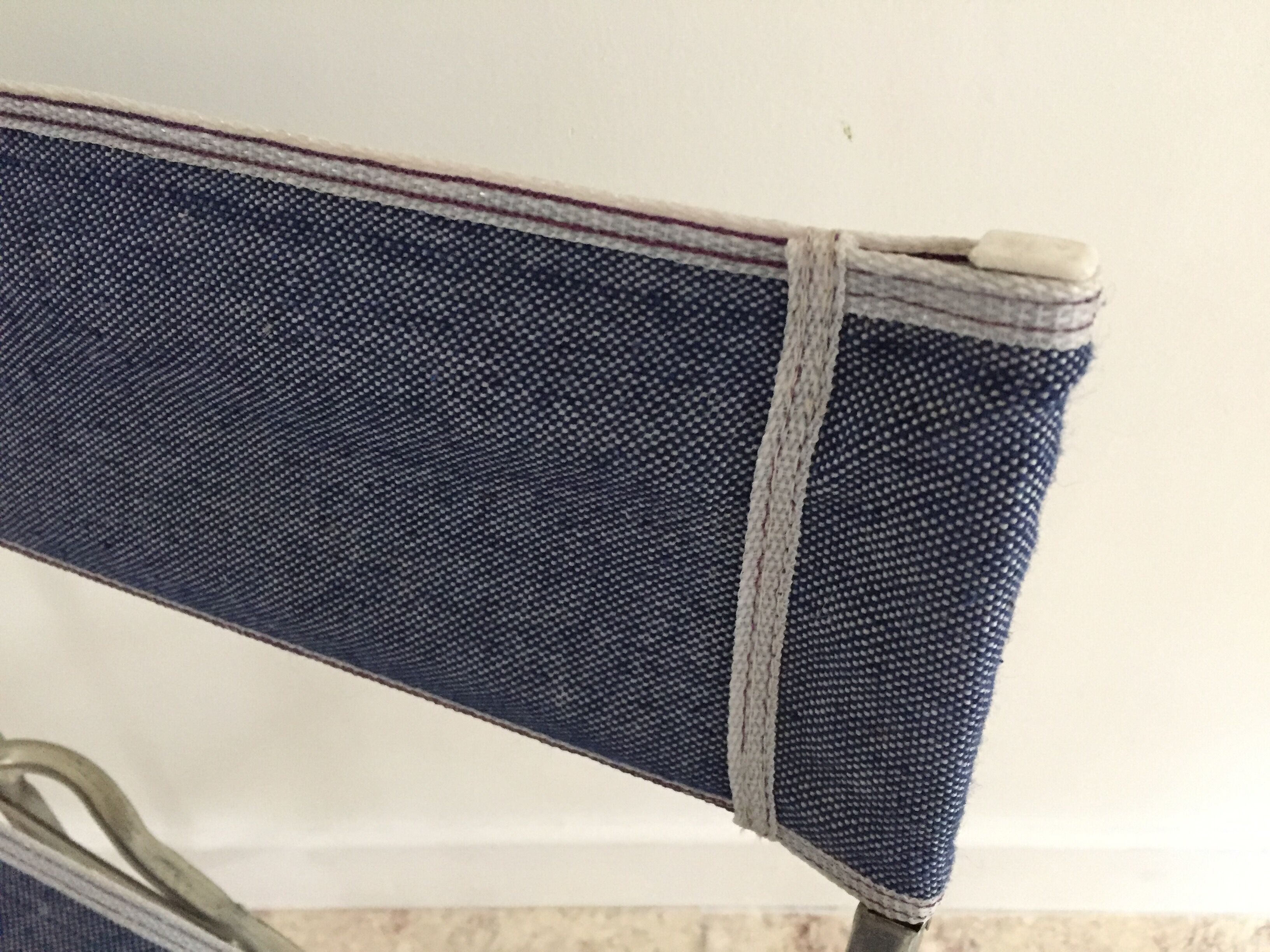 Vintage folding armchair for children