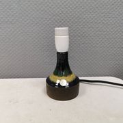 Pied de lampe de table en céramique de la marque suédoise Laholms, années 1980