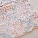 Moroccan Boujad rug in pink - 295 x 93 cm