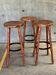 Trio of Bernkop Wooden Bar Stools