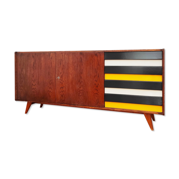 Enfilade de J. Jiroutek pour Interier Praha, Tchécoslovaquie, 1960