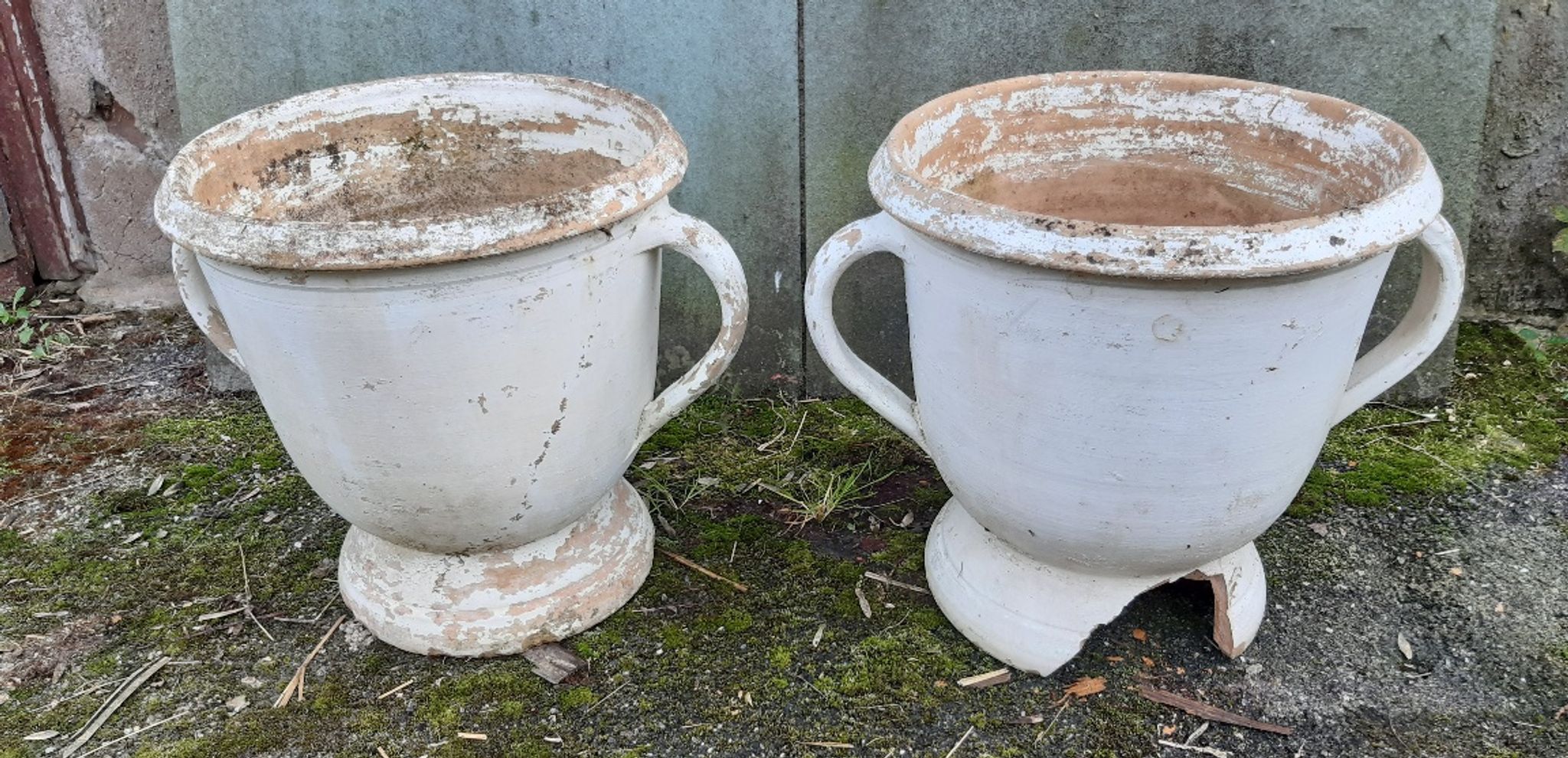 Jardinières terre cuite début XXème