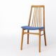 2 of 6 Vintage Dining Chairs, 1960s German Design, Mid Century Modern Beech