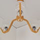 Mid-century Chandelier by Drevo humpolec,1970's.
