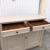 Old beige patina buffet