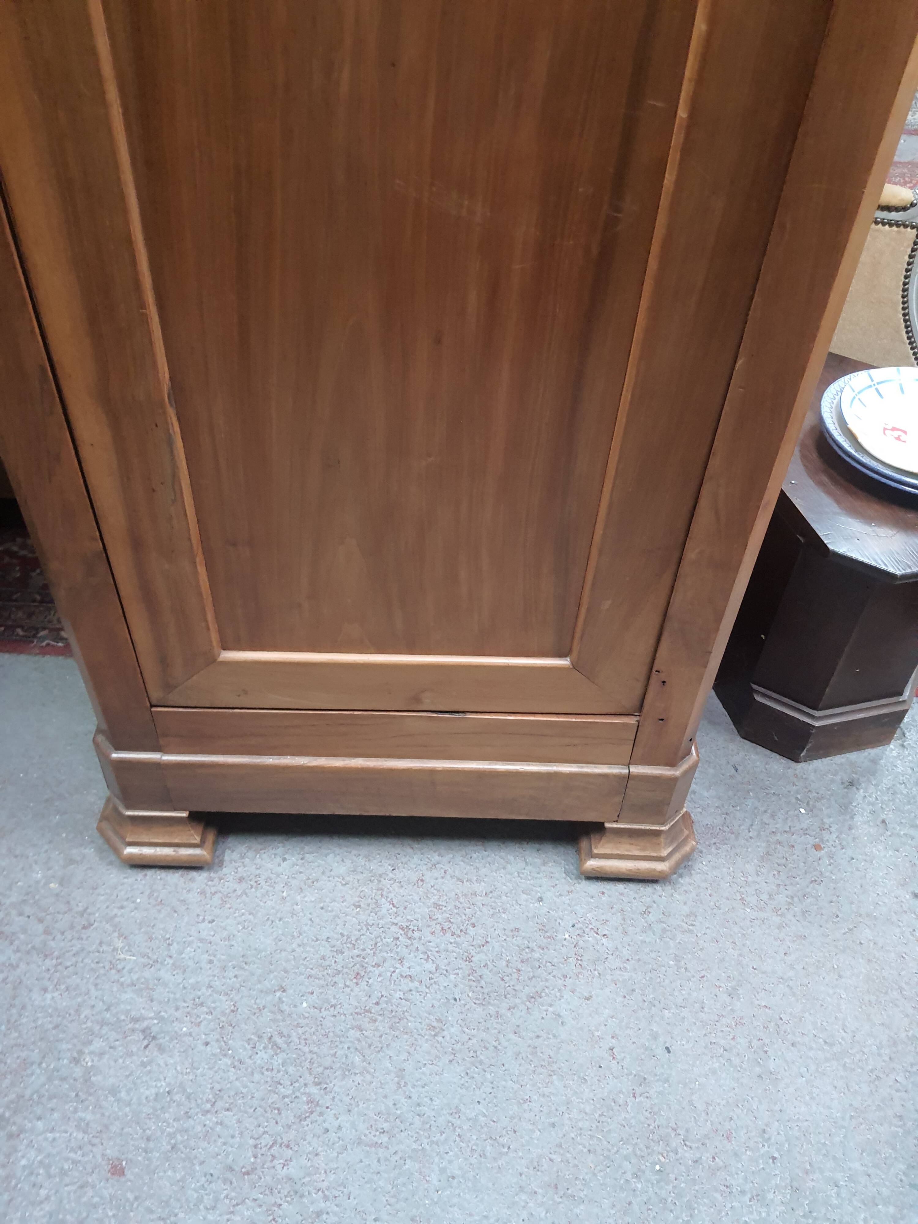 Louis Philippe cabinet in cherry wood