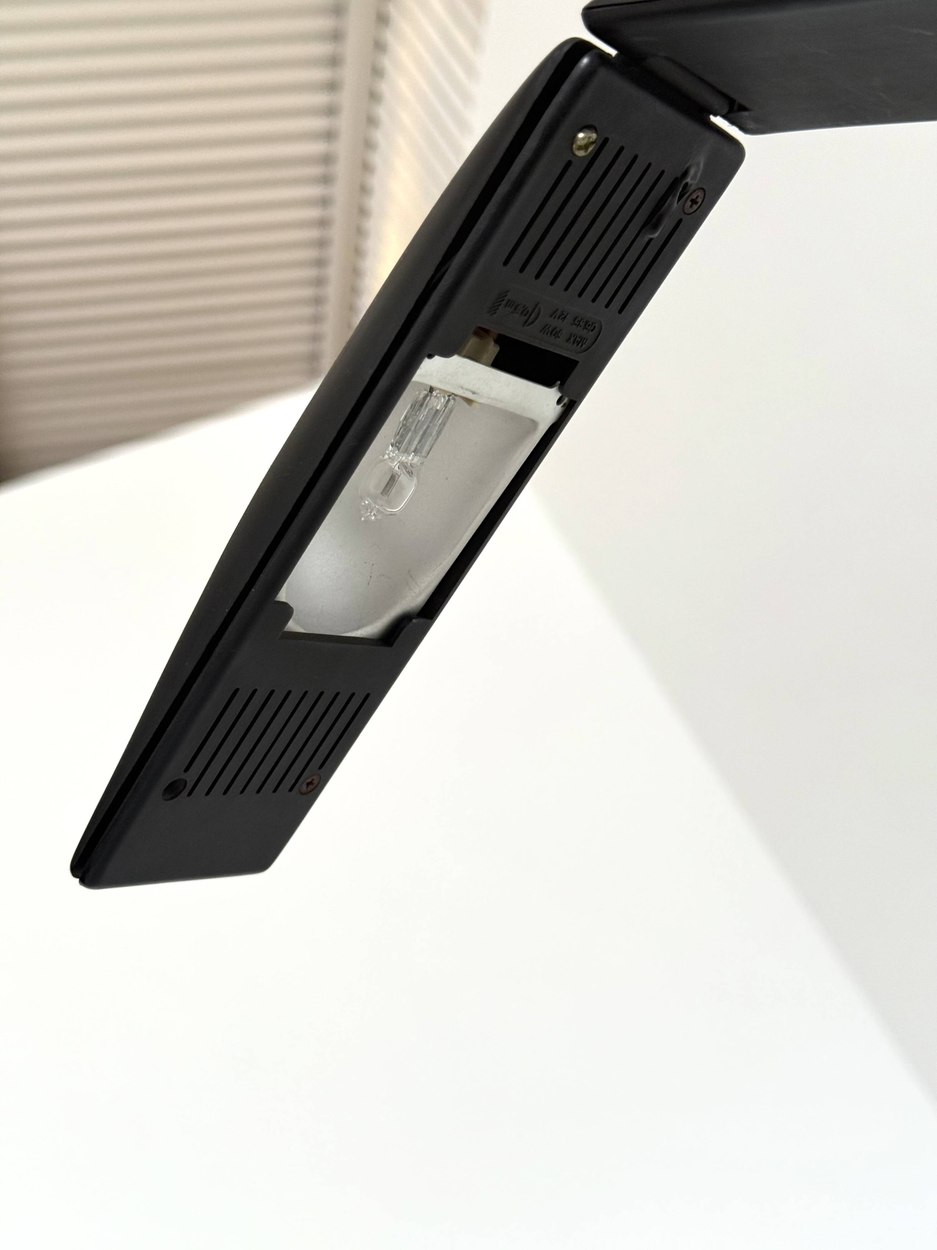 Dove Desk Lamp in Black by Marco Colombo & Mario Barbaglia for PAF Studio