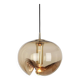 Smoked glass pendant by Peill & Putzler, Germany, 1970s