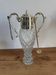 Silver-plated vintage liqueur carafe