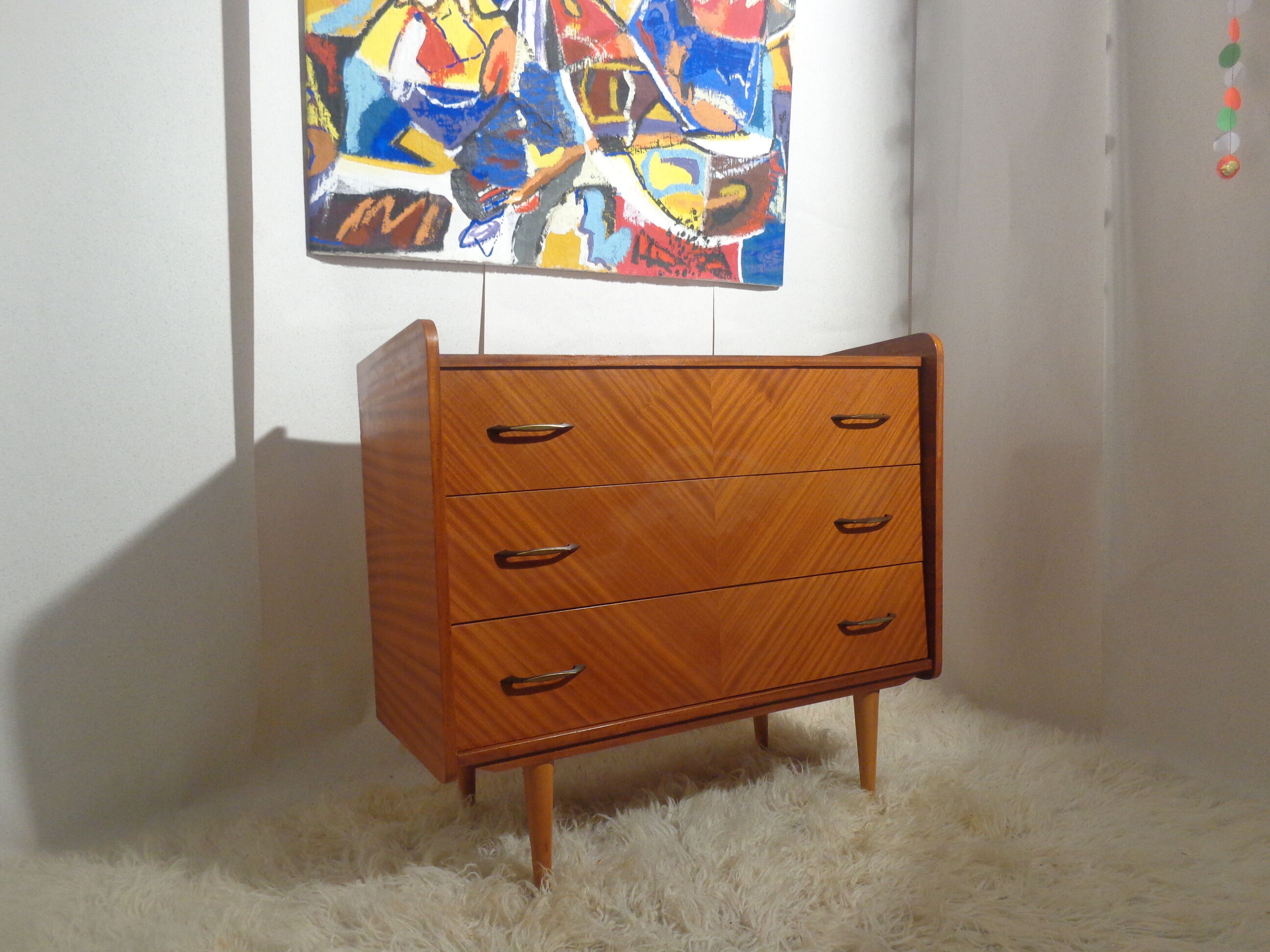 Vintage chest of drawers of the 60s