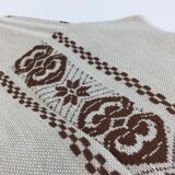 Vintage linen tablecloth and 6 towels