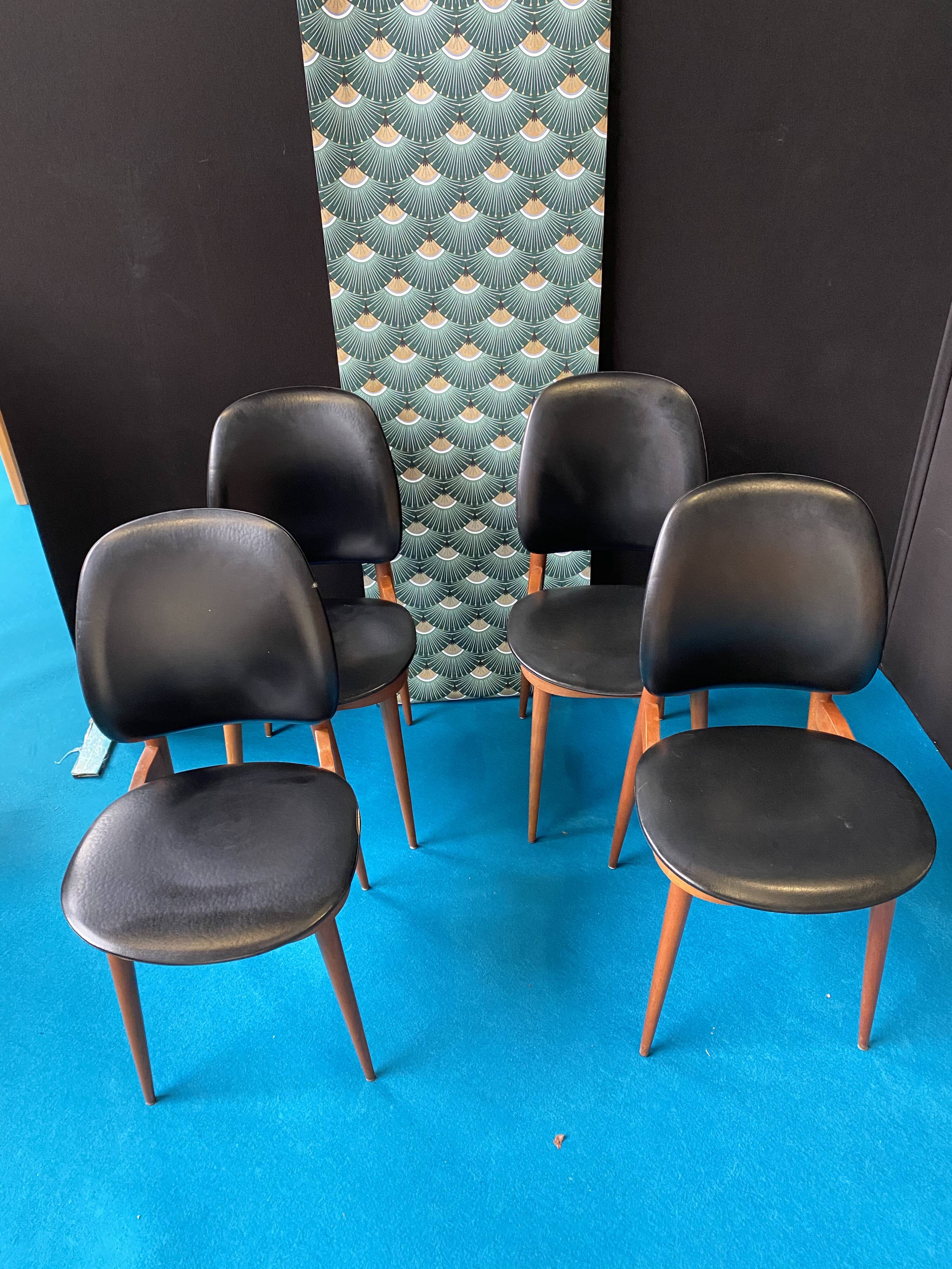 4 Pegasus Baumann chairs