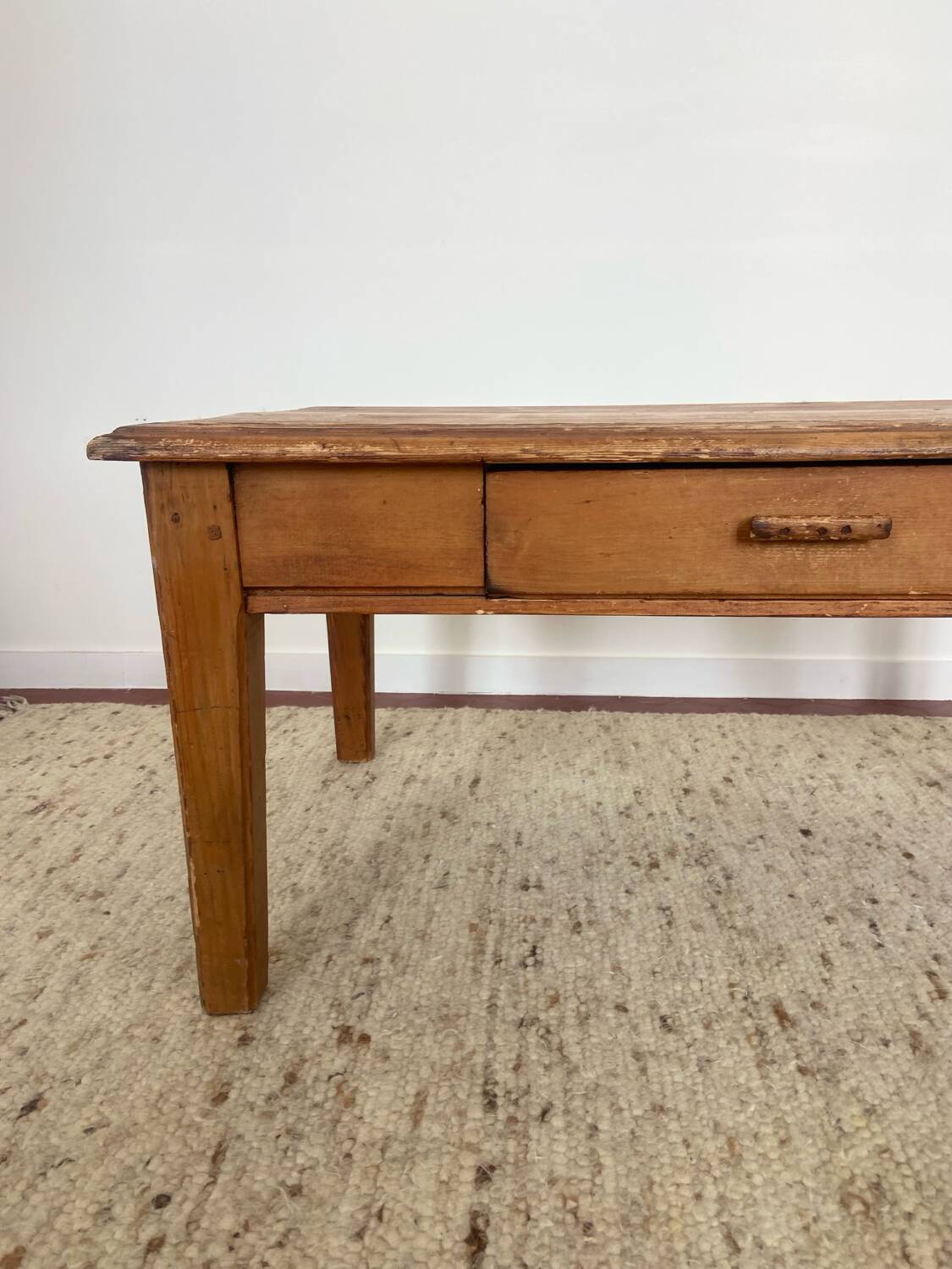 Vintage wooden coffee table
