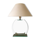 Lampe vintage en verre Phénix Créations années 90