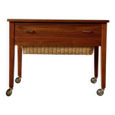 Mobile table/thread stand, Denmark 60s, vintage, mid-c modern
