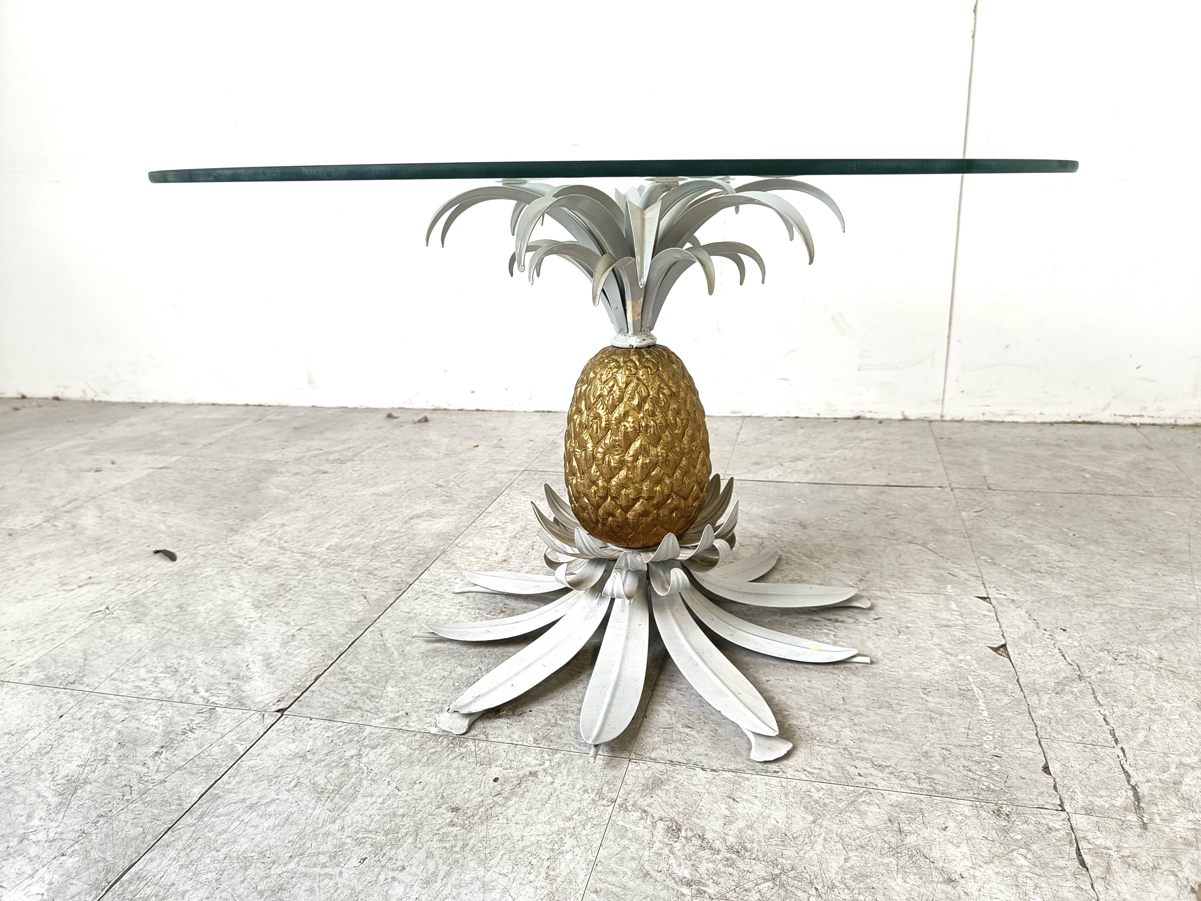 Pair of Hans Kögl pineapple side tables, 1960s