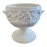 Medici-style vase decorated with cherubs