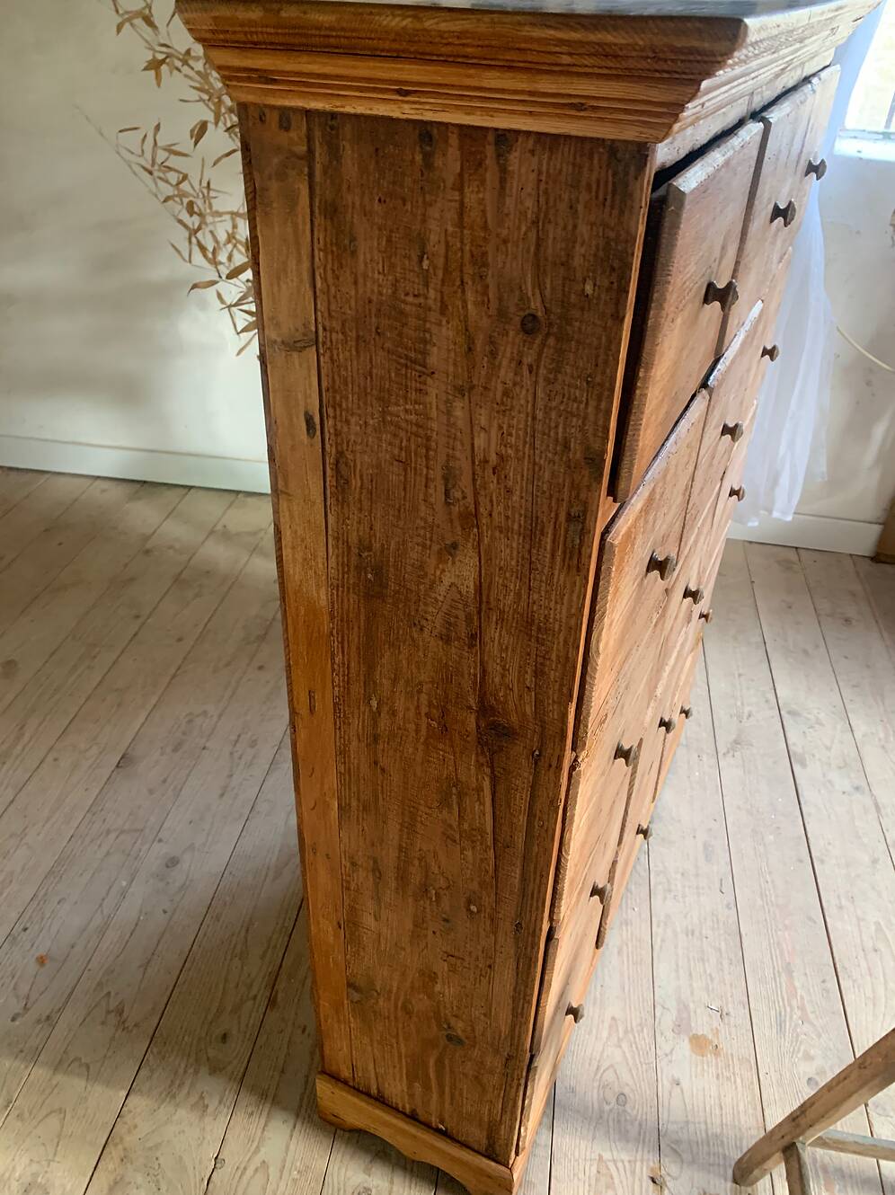 Vintage haberdashery chest of drawers