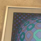 Okta Pos de Vasarelly lithograph