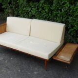 canape de repos scandinave , daybed FD 451 Hvidt et Nielsen signé
