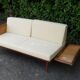 Scandinavian rest sofa, daybed FD 451 Hvidt and Nielsen signed