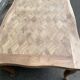 Renovated Louis XV extendable dining table walnut 265cm