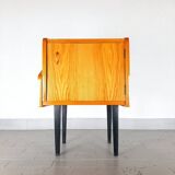 Polish bedside table from the mid-century, 1970s.